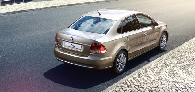 -     : NEW Volkswagen Polo sedan    !