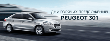   PEUGEOT 301    299 000     0%  3 !