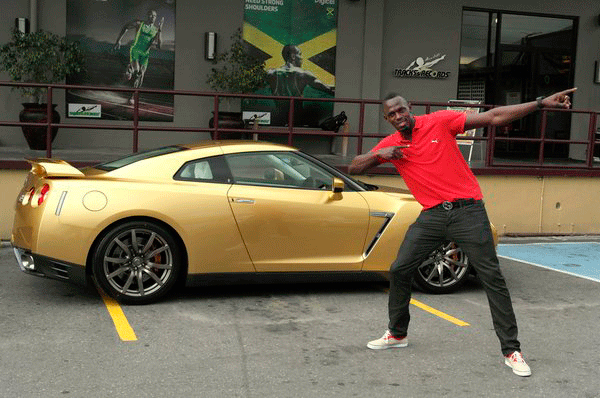 Gold GT-R